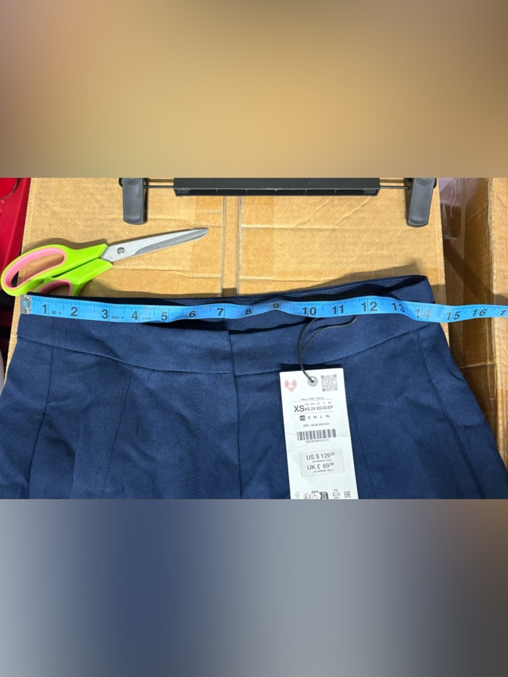 ZW COLLECTION LINEN BALLOON PANTS - Picture 7 of 7